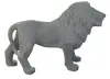 Product image 1 of the product “Standing royal Lion made from riverstone. About 100cm height. ”